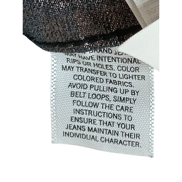 Lucky Brand Metallic Bronze Skinny Jeans Women’s Sz 2/26 Coated Shiny Pants - Picture 11 of 14